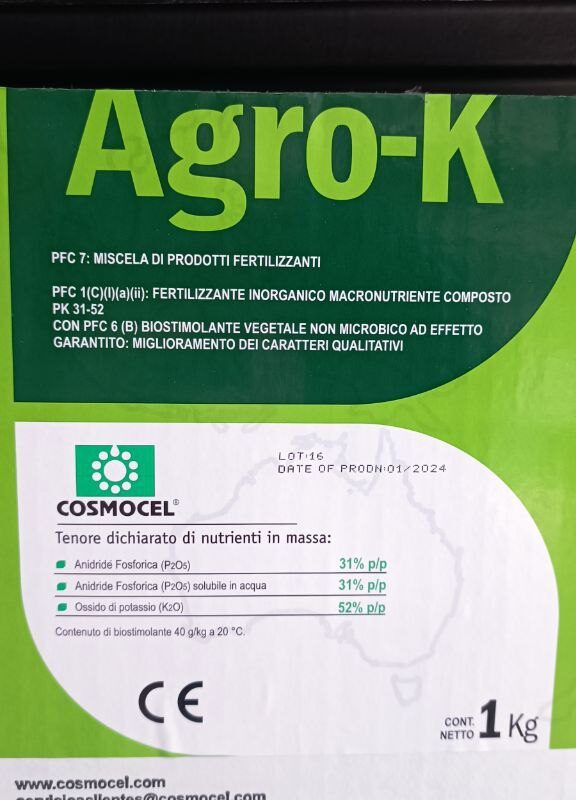 AGRO K  (cosmocel) kg 1