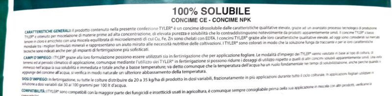 TYLER 20-20-20    kg 11,34  lbs25 - immagine 2